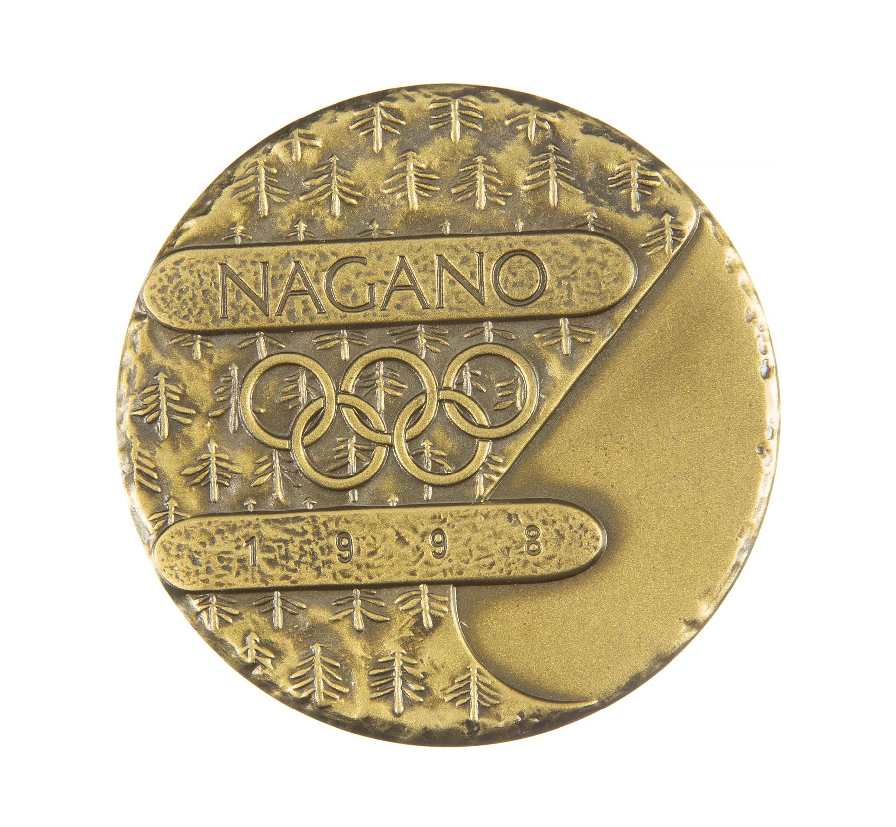 1998 NAGANO OLYMPICS PARTICIPATION MEDAL
