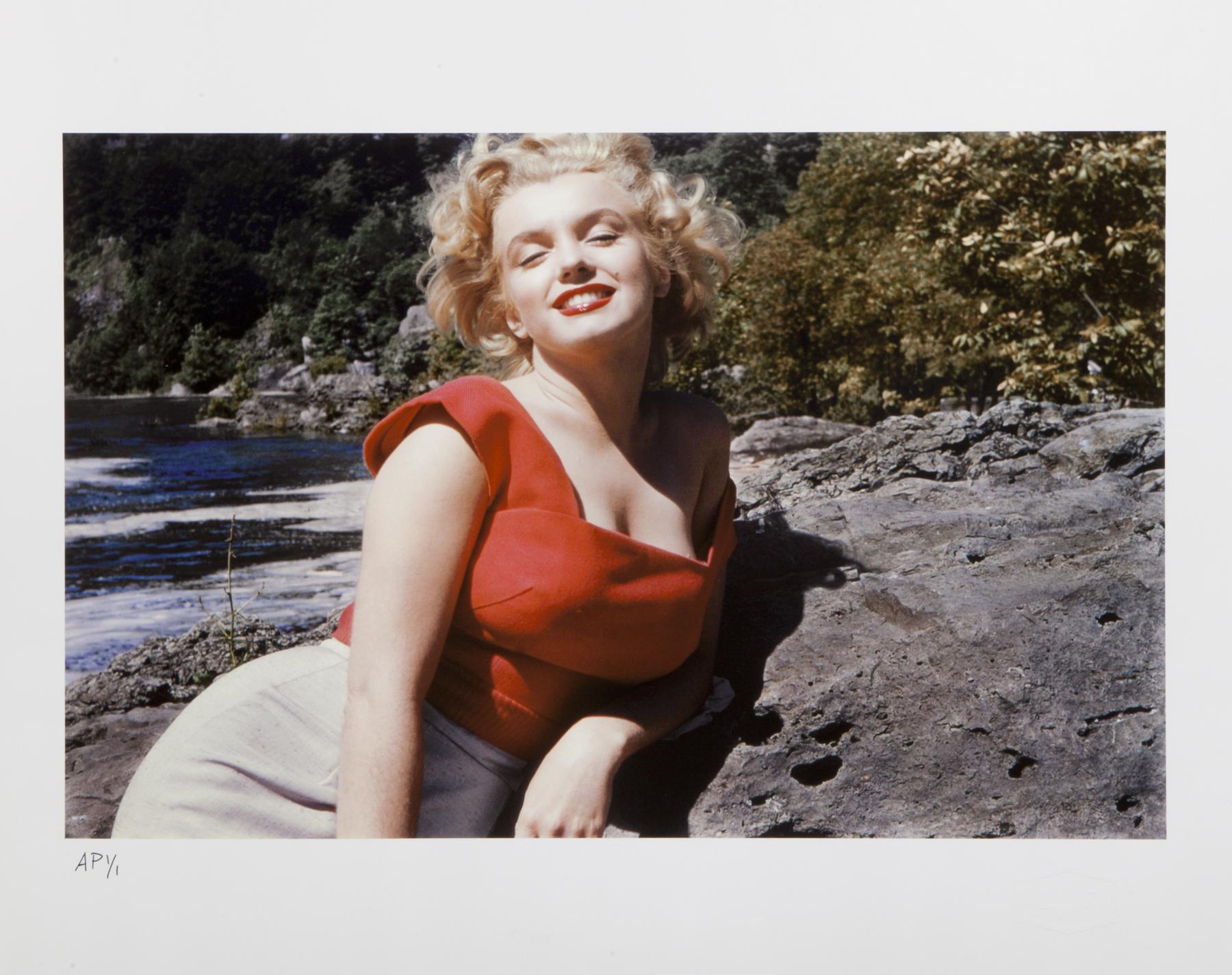 MARILYN MONROE 1953-2013 RARE ARTIST'S PROOF COLOR PHOTOGRAPH BY