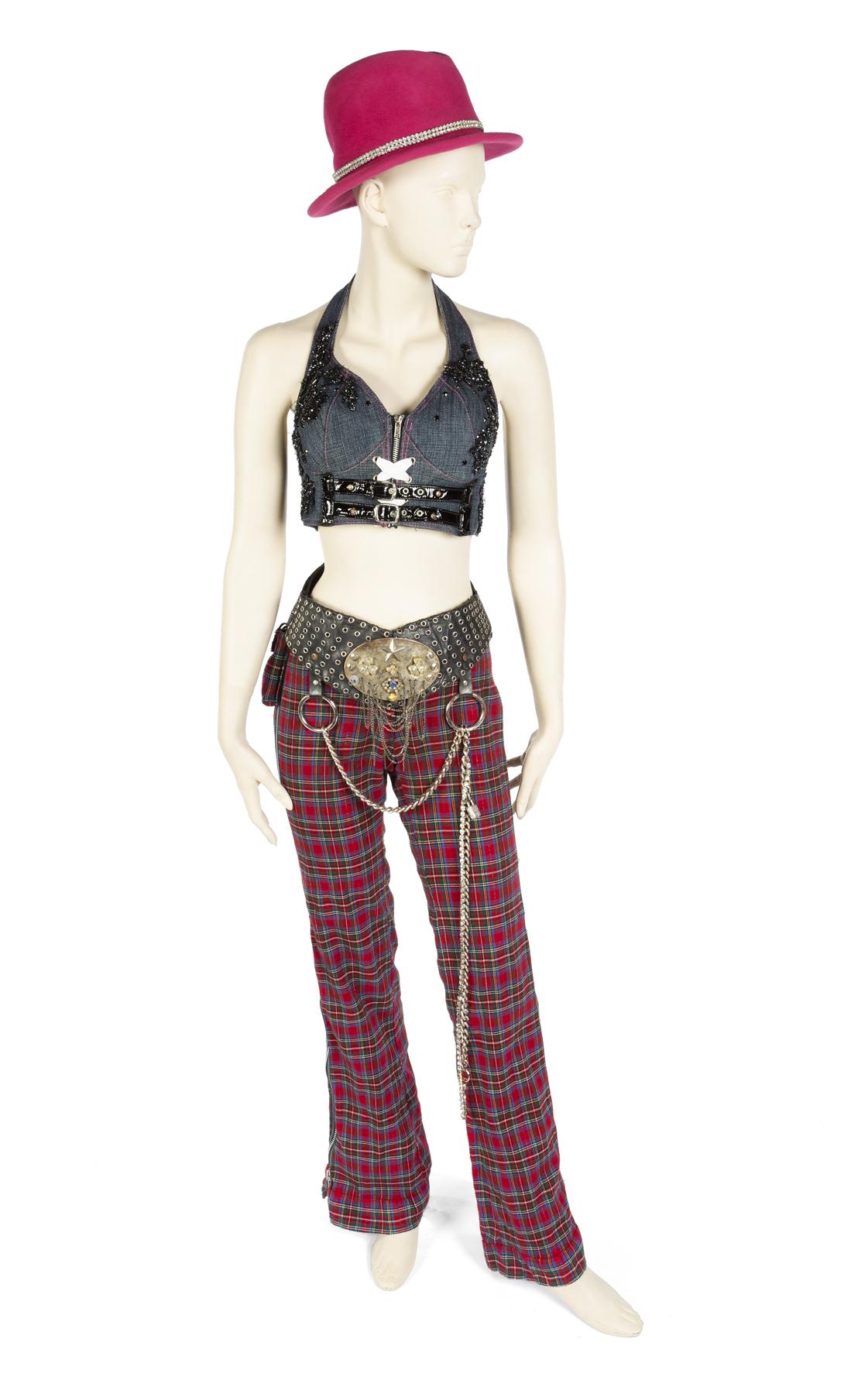Janet Jackson All For You　ツアー公式　バンダナ　y2k JANET JACKSON ALL FOR YOU TOUR WORN ENSEMBLE