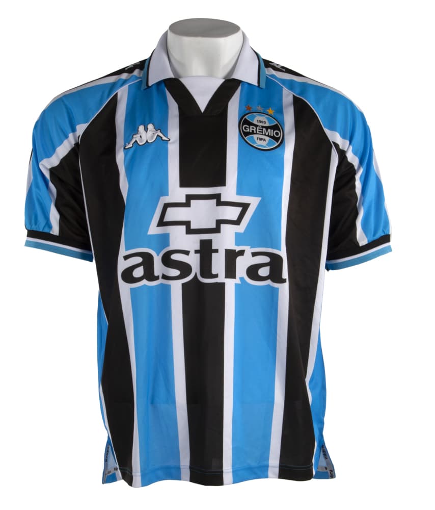 RONALDINHO 2000 MATCH WORN GREMIO FBPA SHIRT