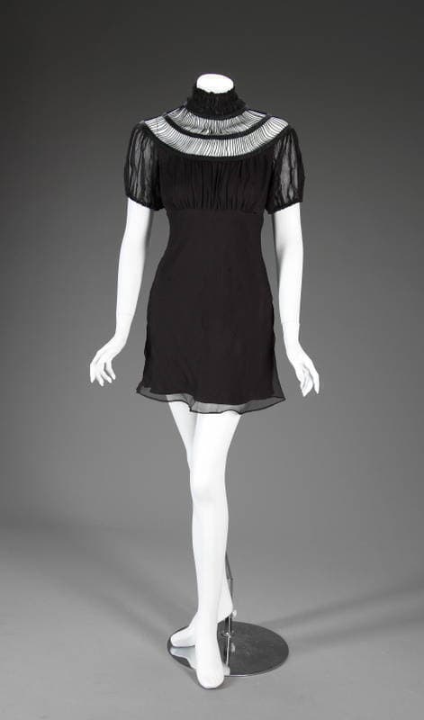 chinese dress ladies Nia Lace Trim Hooded Mini Dress – Britney main image 1