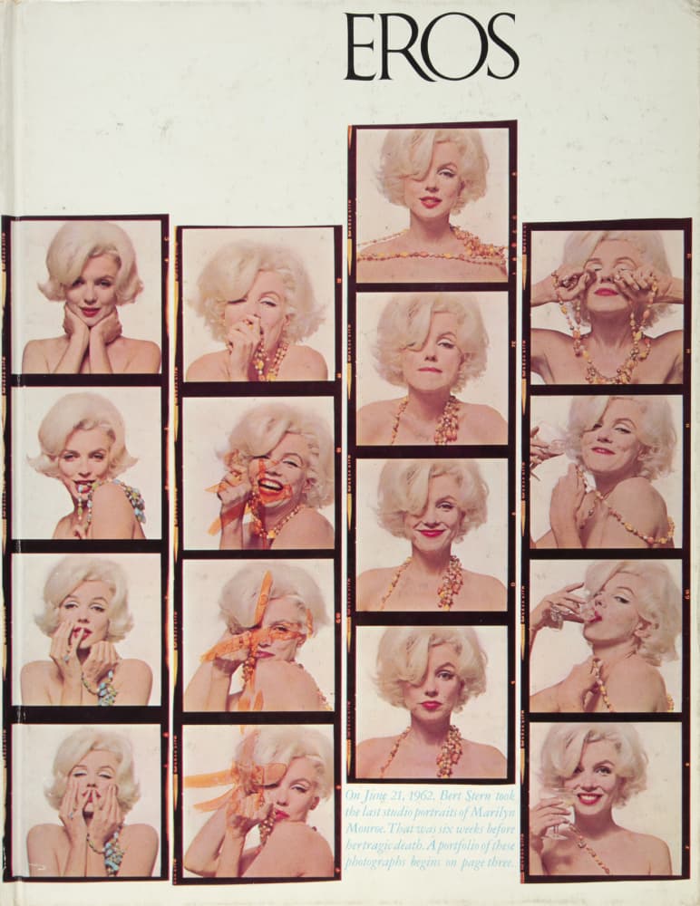 MARILYN MONROE 1962 RARE BOOK TITLED 