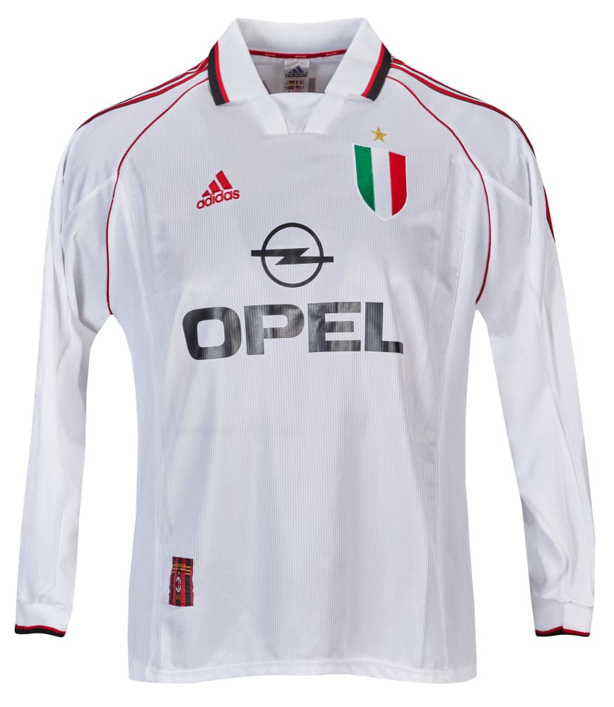 ZVONIMIR BOBAN 1999-2000 MATCH WORN AC MILAN JERSEY