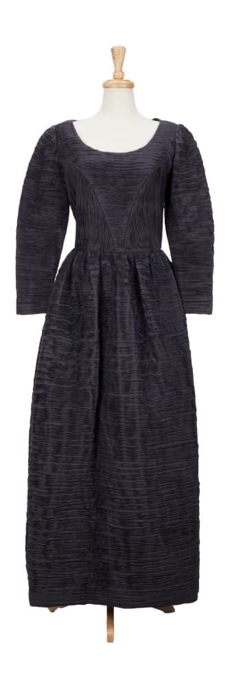charcoal blue dress glimpse of grace floral dress