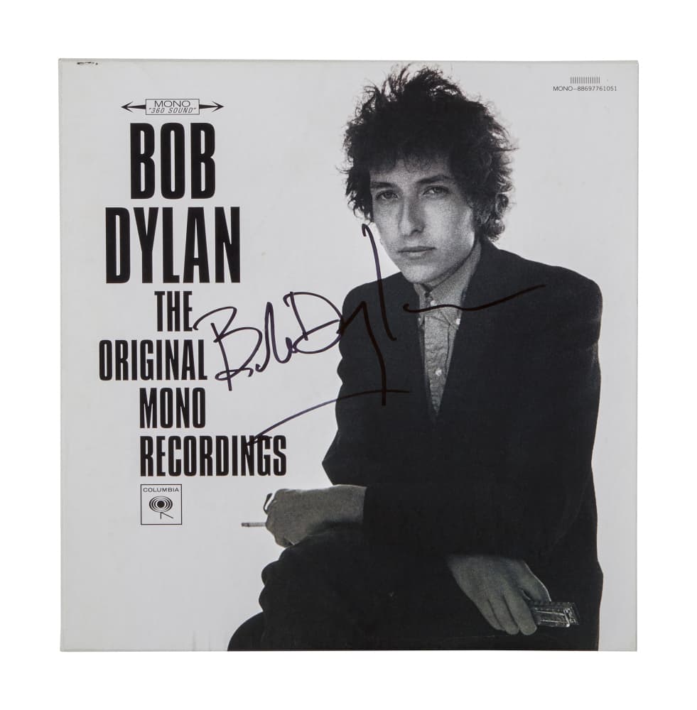 BOB DYLAN: SIGNED 