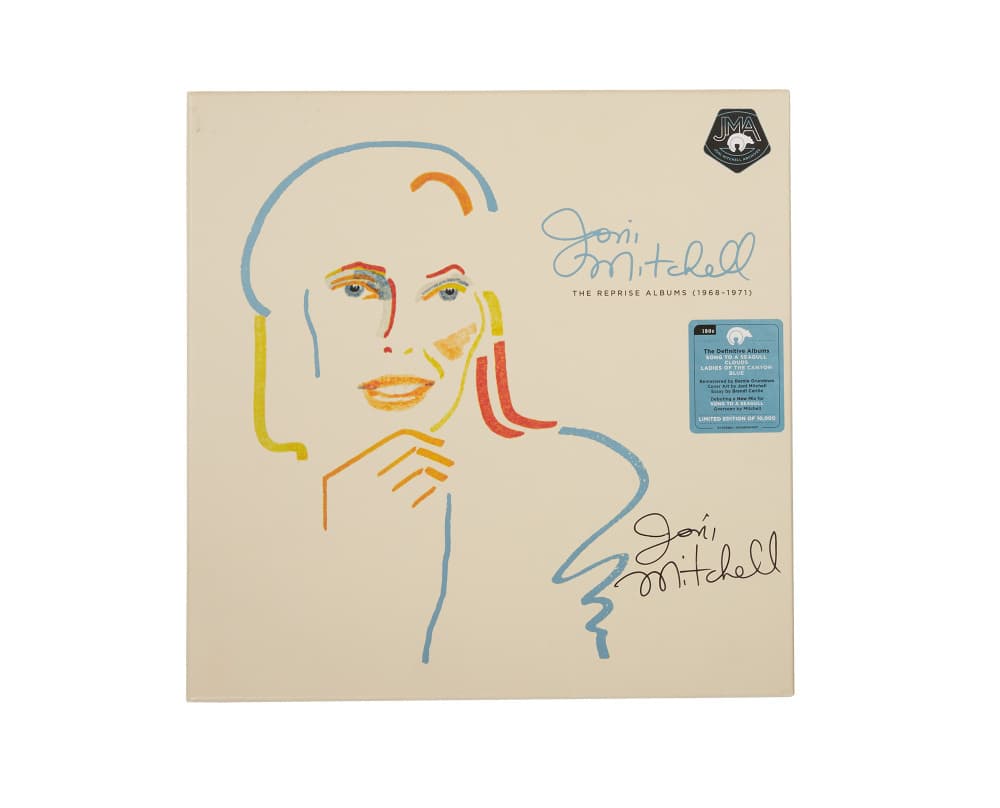 JONI MITCHELL: SIGNED 
