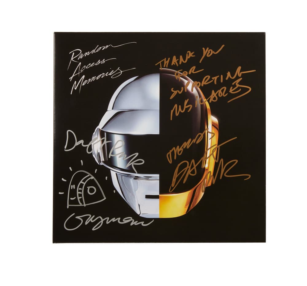 BanG_Dream! サイン CD DAFT PUNK: SIGNED 