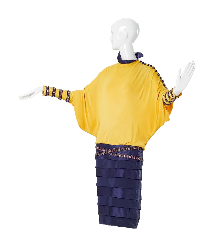 JEAN HAGEN: "SINGIN' IN THE RAIN" "LINA LAMONT" DRESS (WITH DVD)