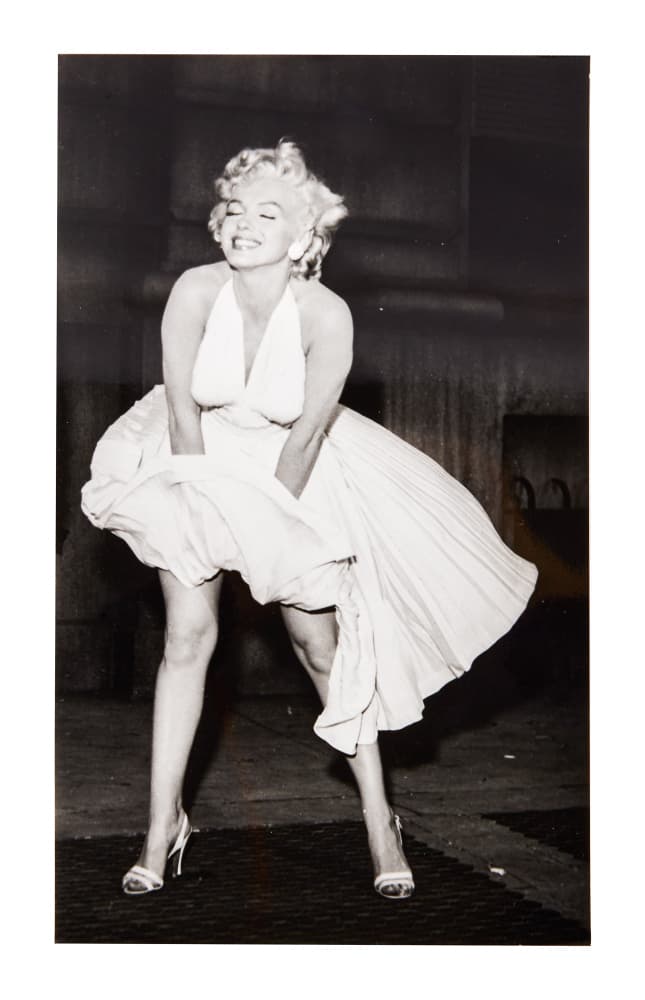 MARILYN MONROE: "THE SEVEN YEAR ITCH" VINTAGE FLYING SKIRT PHOTO (A1) MARILYN MONROE: "THE SEVEN YEAR ITCH" VINTAGE FLYING SKIRT PHOTO (A1)