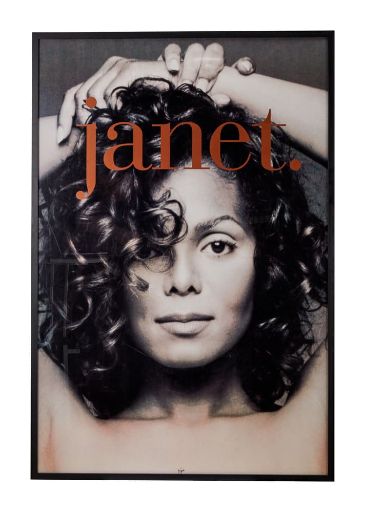 Janet jackson Janet cover ポスター　A1サイズ JANET JACKSON: 
