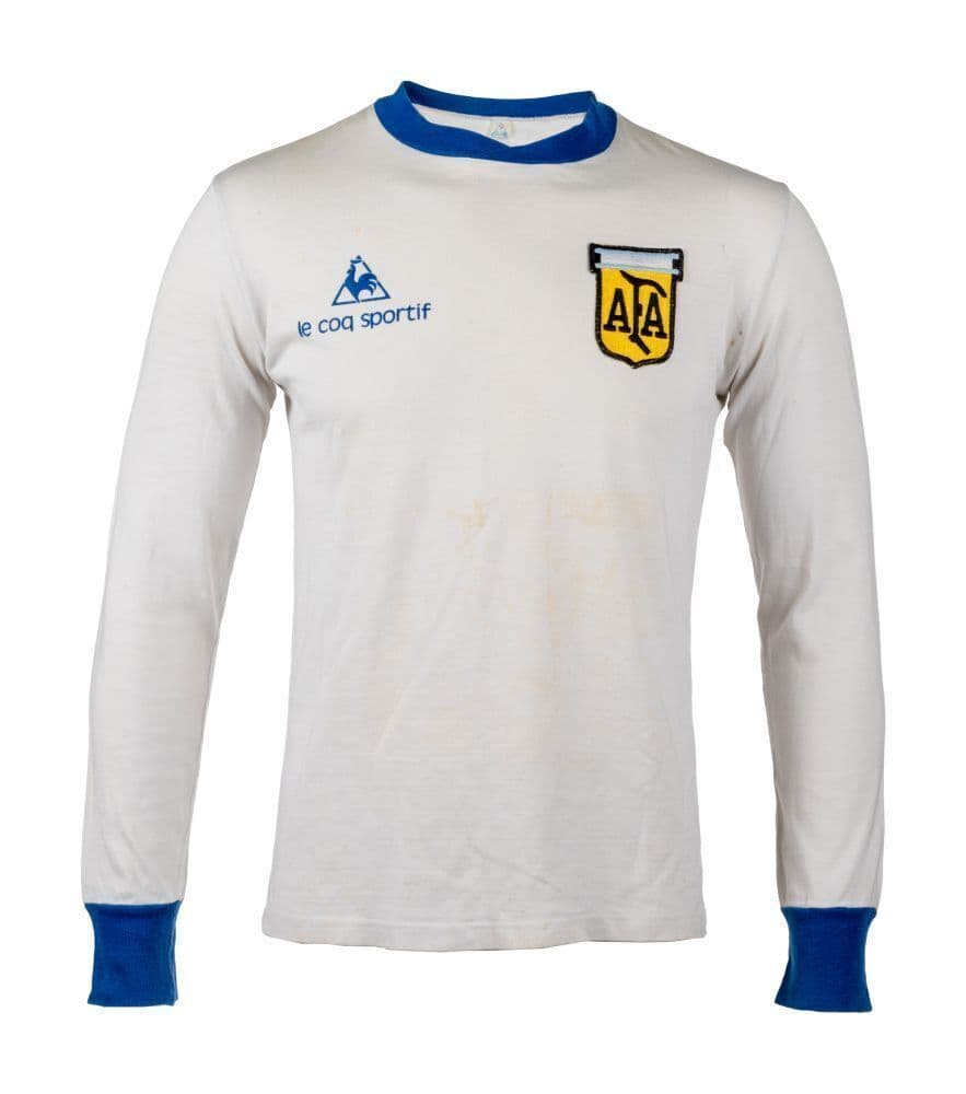 Argentina Le Coq Sportif 1985 Vintage ARGENTINA 1986 WORLD CUP 10