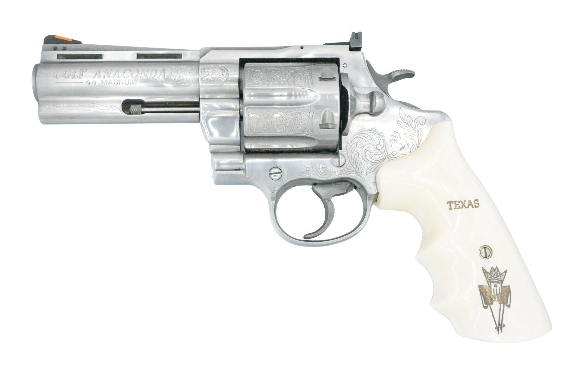 ZZ TOP | DUSTY HILL PAIR OF CUSTOMIZED COLT ANACONDA REVOLVERS