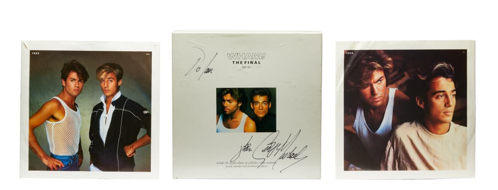 WHAM! レコードコレクション WHAM! | GEORGE MICHAEL SIGNED LIMITED-EDITION 