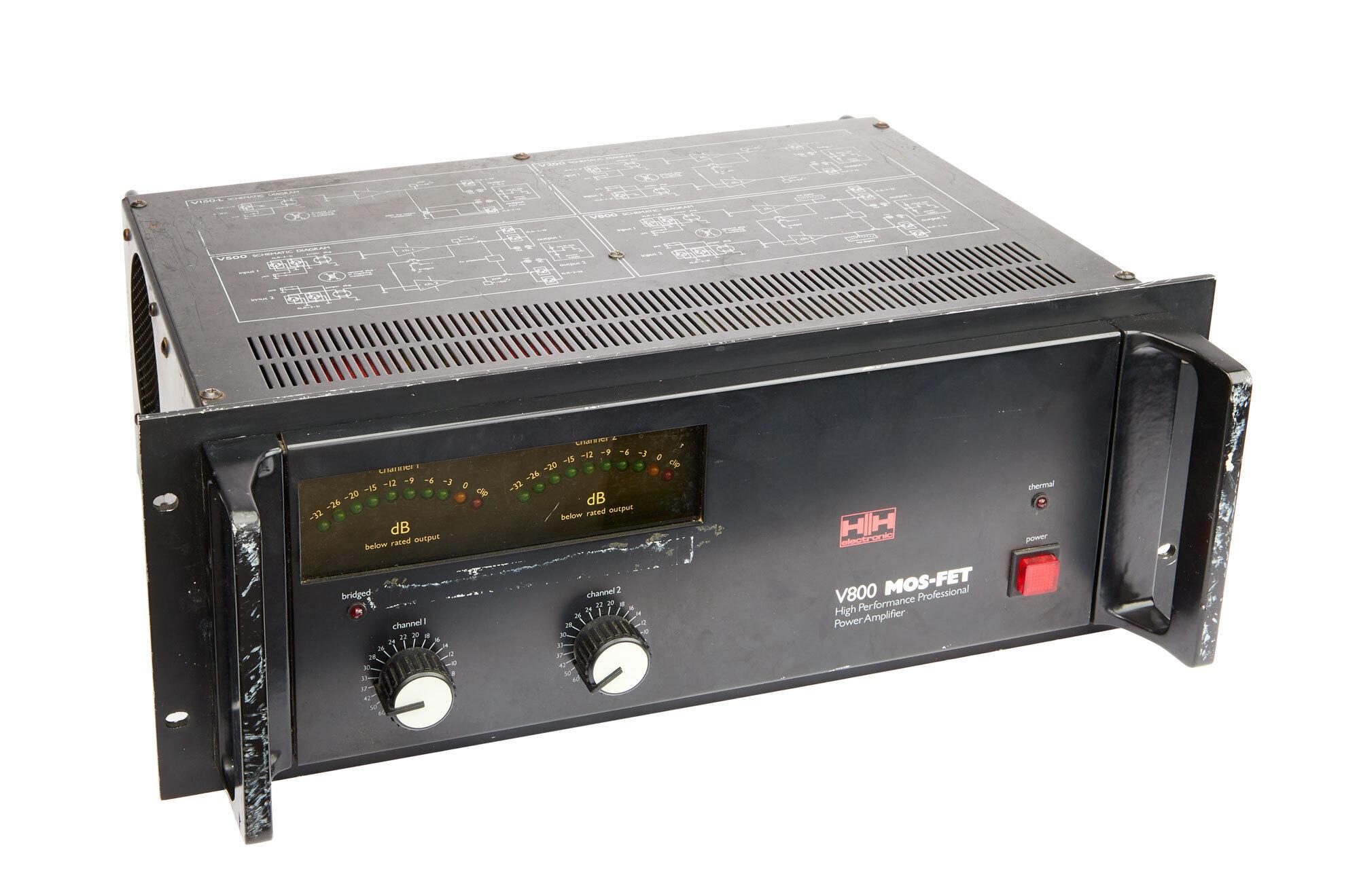 FRANK ZAPPA | HH ELECTRONICS V800 MOS-FET POWER AMPLIFIER