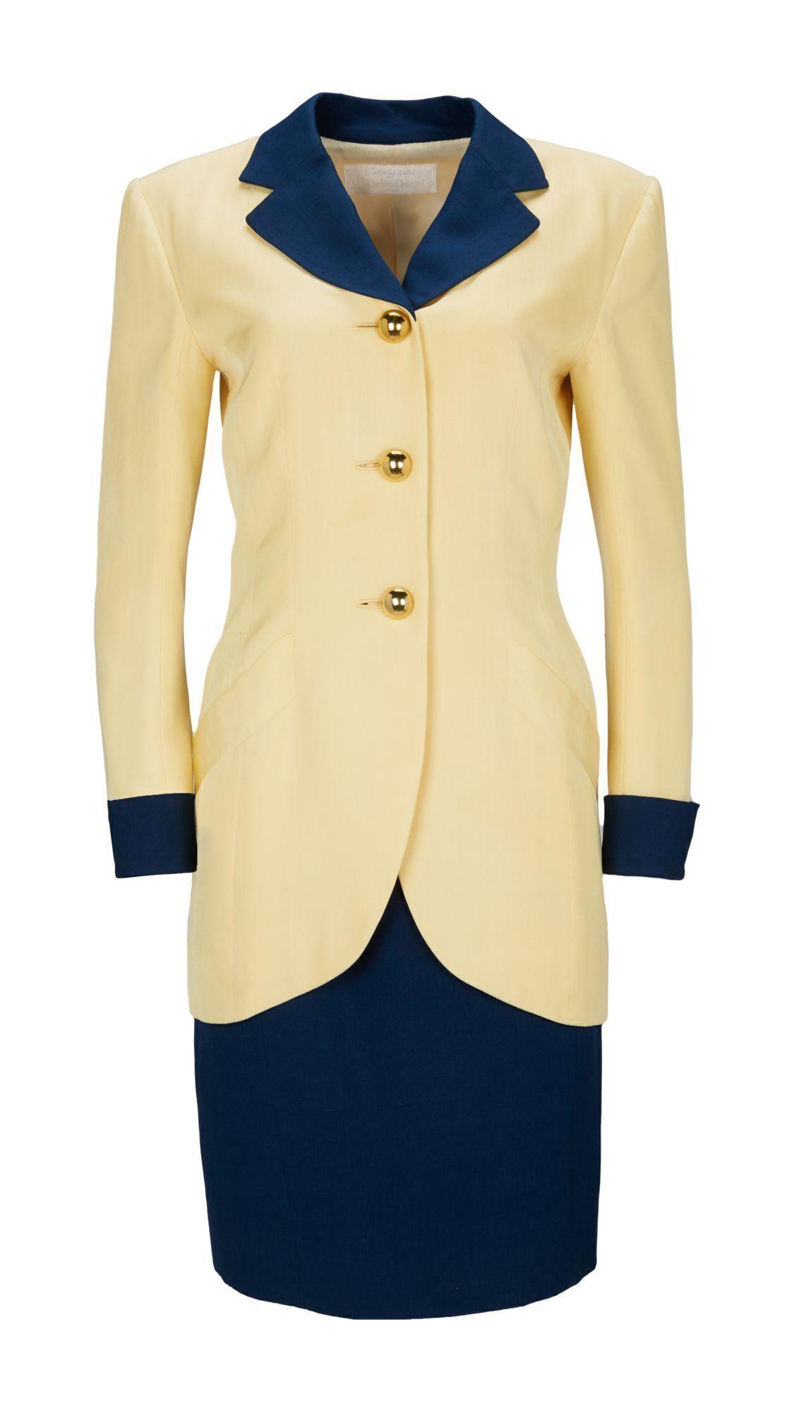 Princess Diana | 1989 Hong Kong Royal Tour Catherine Walker Yellow