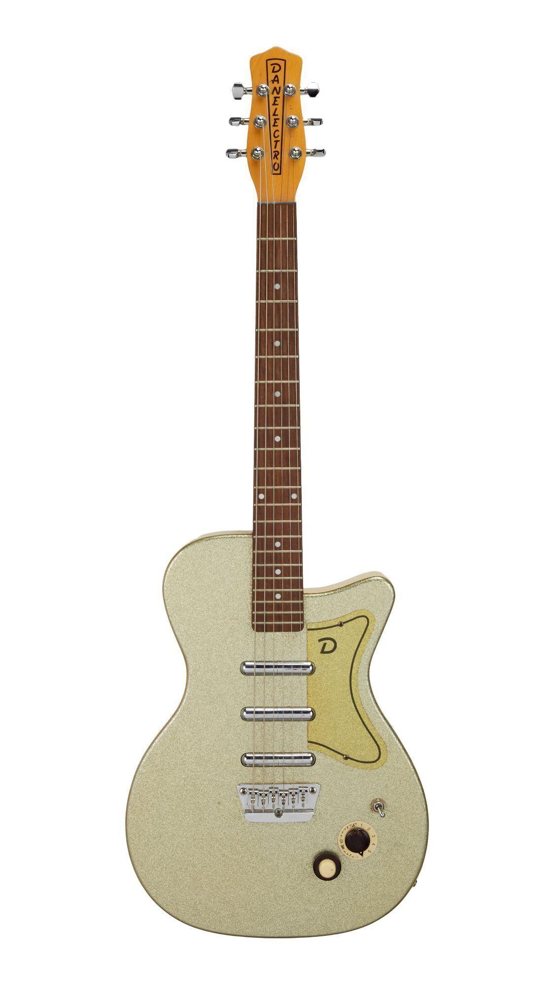Randy Bachman | Danelectro 56-U3 Guitar Silver Sparkle Finish