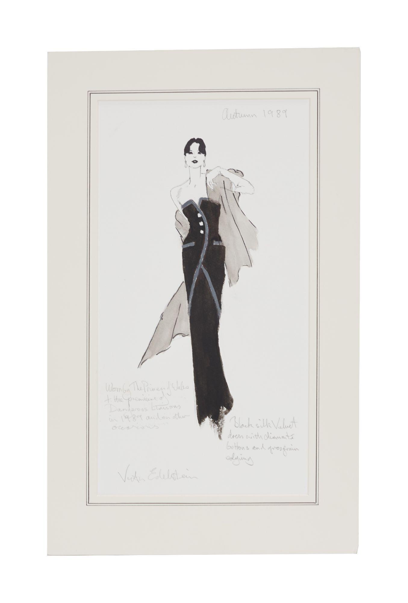 princess diana victor edelstein dress In 1985, Princess Diana shared a special dance with @johntravolta at the @whitehouse wearing a midnight blue velvet gown designed by Victor Edelstein. Today, fashion history identifies the iconic dress as simply
