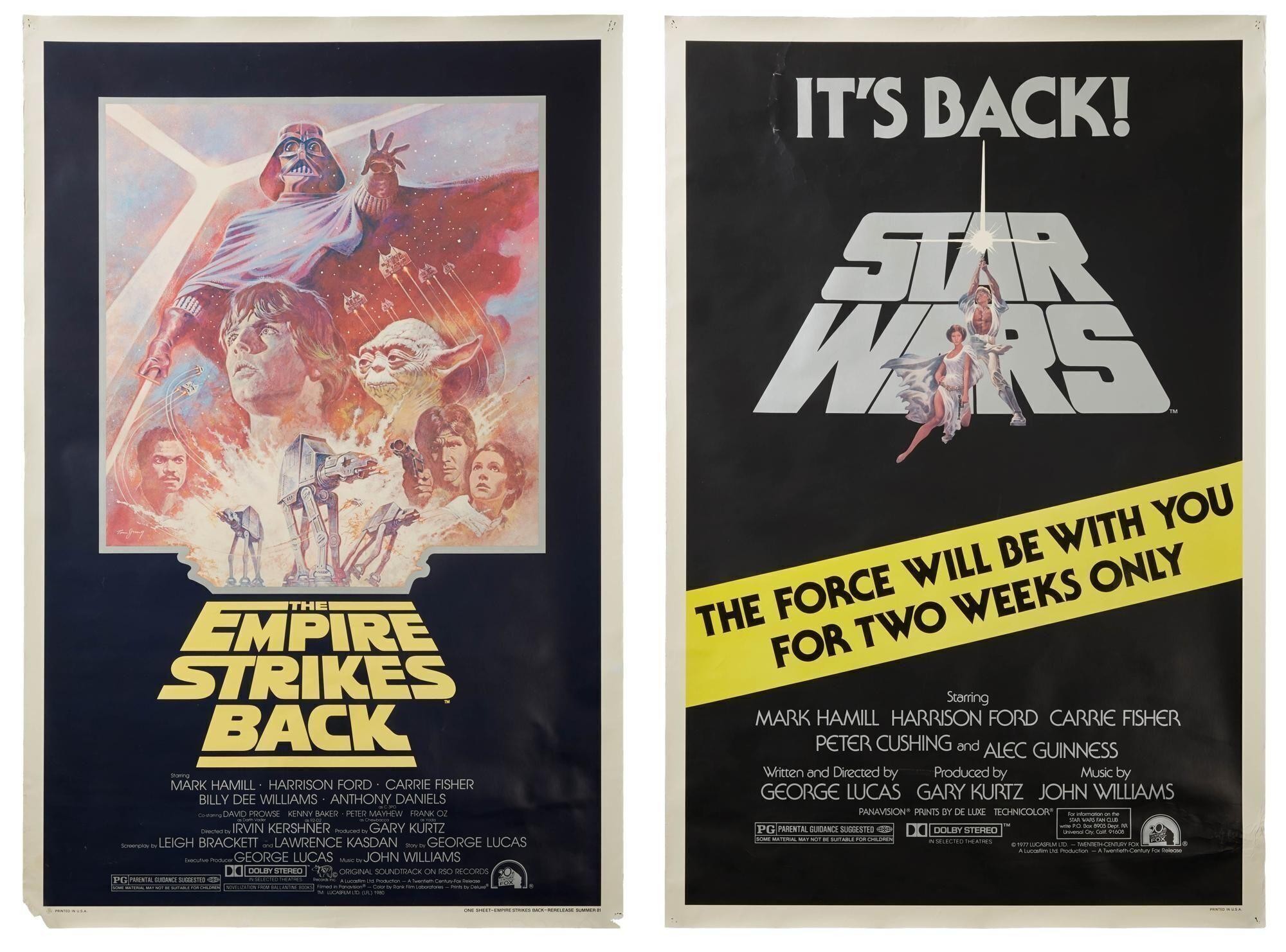 STAR WARS ポスター Star Wars | Vintage 1981 Re-Release Poster Group