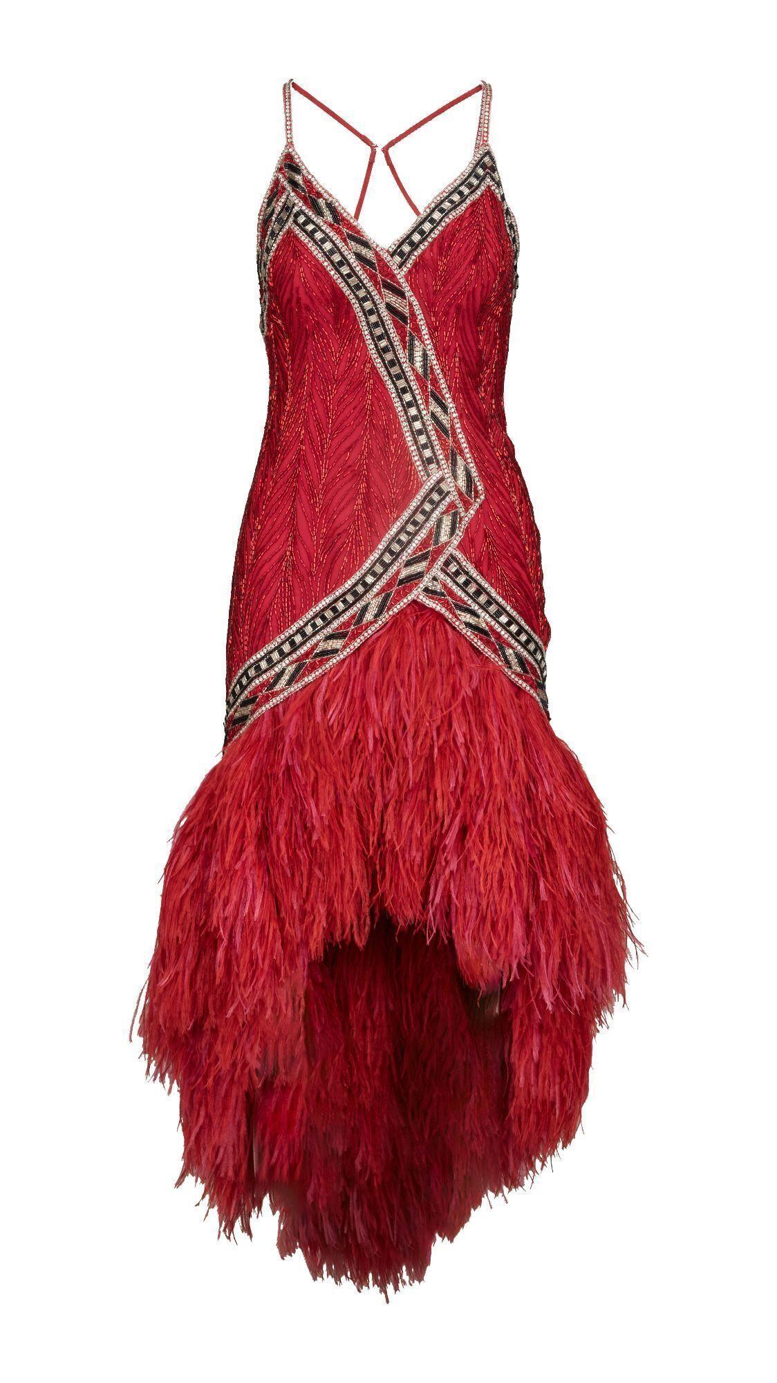 bob mackie red dress Bob Mackie