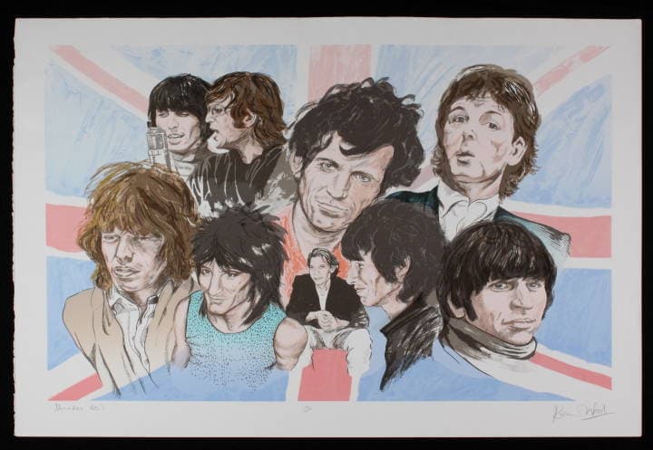 RON WOOD SIGNED 