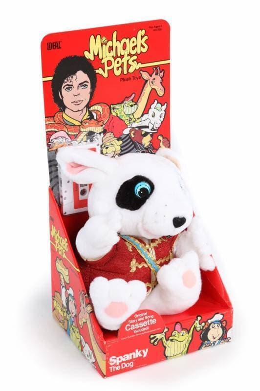 ぬいぐるみ The American Designer Collection Spanky MICHAEL JACKSON SIGNED SPANKY PLUSH TOY