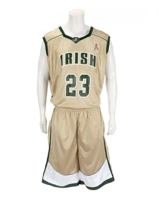 LeBRON JAMES 2002-03 GAME WORN HIGH SCHOOL UNIFORM