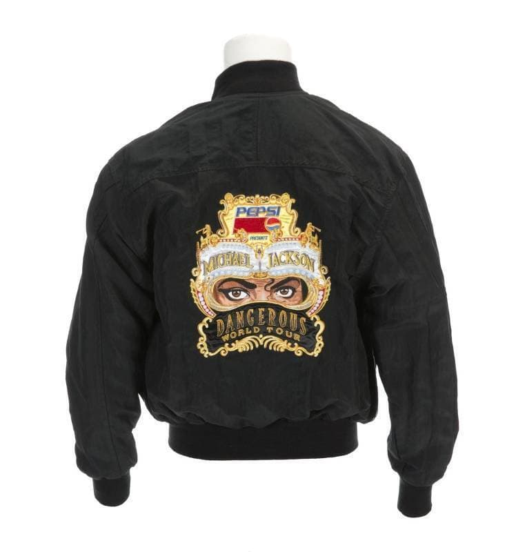 MICHAEL JACKSON DANGEROUS TOUR JACKET