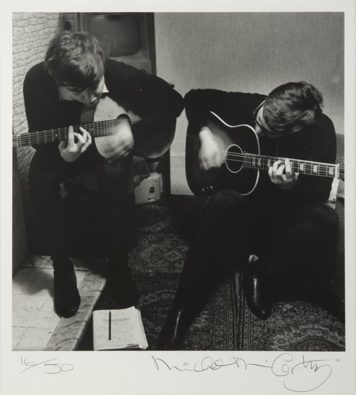 LENNON McCARTNEY 写真集 PAUL McCARTNEY AND JOHN LENNON PHOTOGRAPH TAKEN BY MIKE McCARTNEY