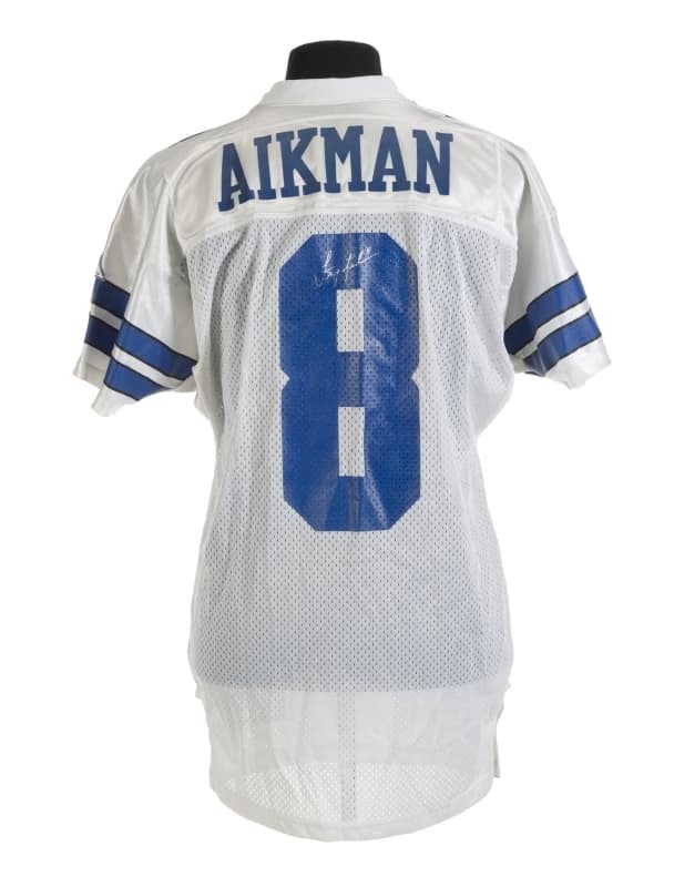 Dallas Cowboys スウェット M 1993 Troy Aikman TROY AIKMAN DALLAS COWBOYS 1993 SIGNED JERSEY