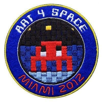 Invader Art 4 Space Patch インベーダー Invader, Art 4 Space Patch