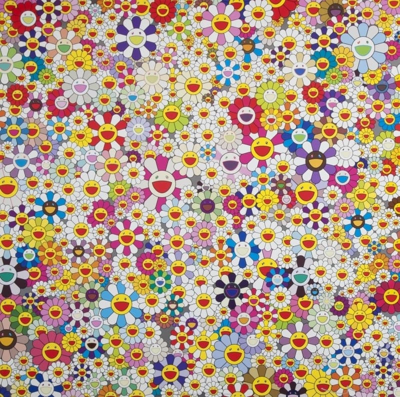 Takashi Murakami - Open Your Hands Wide, Embrace Happiness!