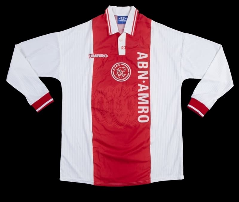 MICHAEL LAUDRUP 1997 AJAX MATCH WORN JERSEY
