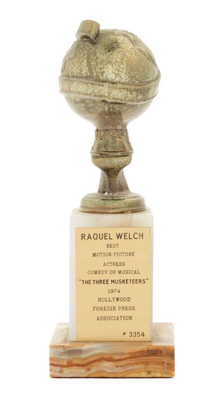Raquel Welch | "The Three Musketeers" 1975 Best Actress Golden Globe Award