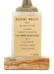 Raquel Welch | "The Three Musketeers" 1975 Best Actress Golden Globe Award