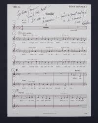 Tony Bennett | 80th Birthday Book Of Sheet Music Inscribed By "Duets" Album Musicians