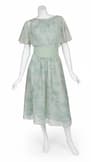 sound of music green dress Lot Detail